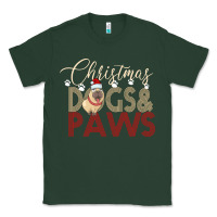 Sports Green Christmas Dogs Paws Classic Tee - Bettercallsaul