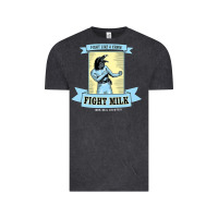 Vintage Black fight milk classic Vintage Tee - DesigneFamous