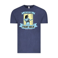 Vintage Denim fight milk classic Vintage Tee - DesigneFamous