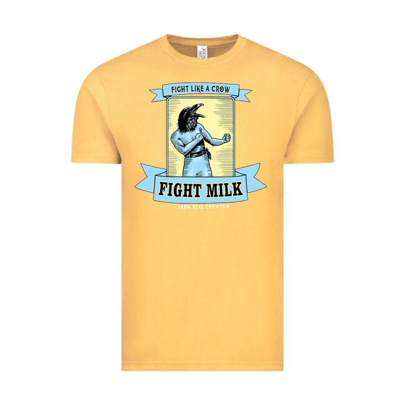Fight Milk Classic Vintage Tee by DesigneFamous | Teevron