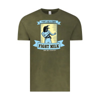 Vintage Olive fight milk classic Vintage Tee - DesigneFamous