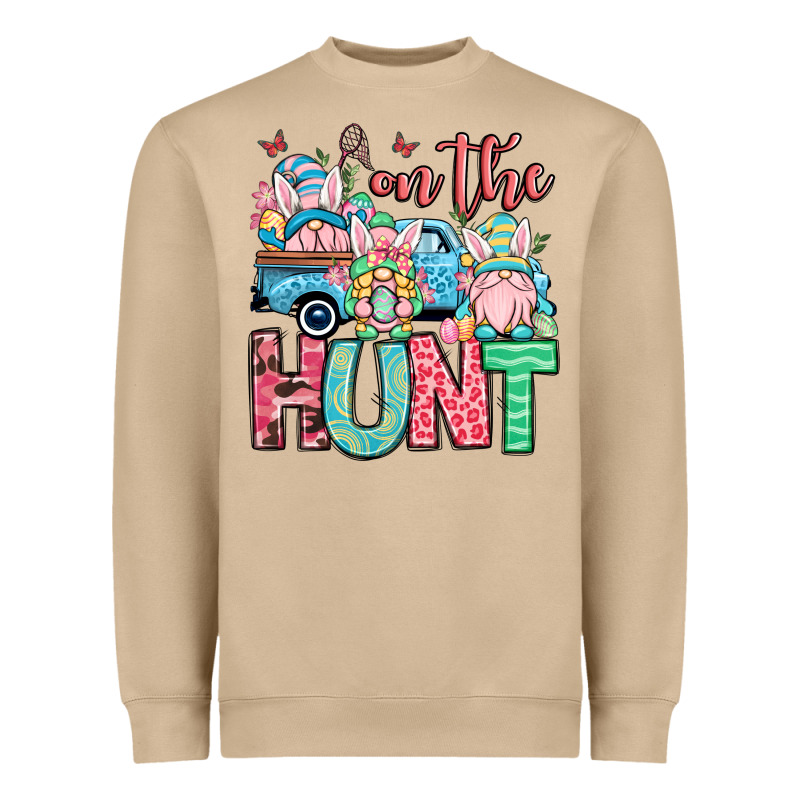 Easter Gnomes On The Hunt Heavyweight Sweatshirt by OliviaCreatesArt | Teevron