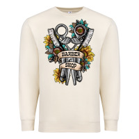 Sandshell barber shop Premium Sweatshirt - SublimationCraftShop