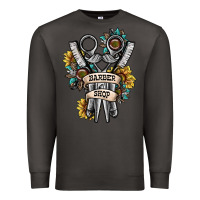 Smoke barber shop Premium Sweatshirt - SublimationCraftShop