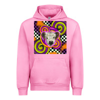 Fuchsia Pink halloween  calf scottish Urban Hoodie - BarkalooDesign