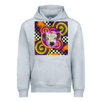 Heather Grey halloween  calf scottish Urban Hoodie - BarkalooDesign