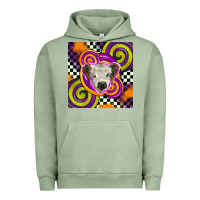 Pigment Oil Green halloween  calf scottish Urban Hoodie - BarkalooDesign