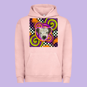 Halloween  Calf Scottish Urban Hoodie Designed By Barkaloodesign