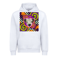 White halloween  calf scottish Urban Hoodie - BarkalooDesign