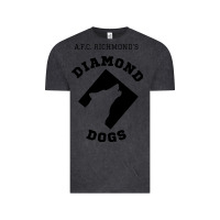 Vintage Black lassos diamond dogs classic Vintage Tee - DesigneFamous