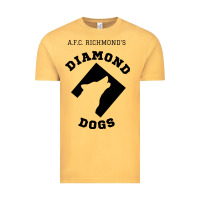 Vintage Mustard lassos diamond dogs classic Vintage Tee - DesigneFamous