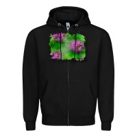 Black halloween spooky stars background Zipper Hoodie - BundleAndBundleShop