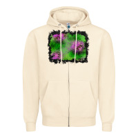 Halloween Spooky Stars Background Zipper Hoodie | Teevron