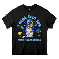 I Wear Blue For Autism Awareness Heavy Core Tee | Teevron
