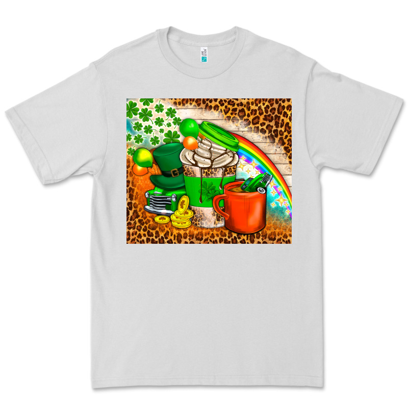 Coffee Cups St Patricks Day Tumbler Premium Tee by BundleAndBundleShop | Teevron
