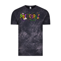 Cloud Black mardi gras principal Vintage Tee - texasbilliewilder