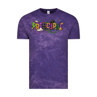 Cloud Purple mardi gras principal Vintage Tee - texasbilliewilder