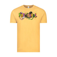 Vintage Mustard mardi gras principal Vintage Tee - texasbilliewilder