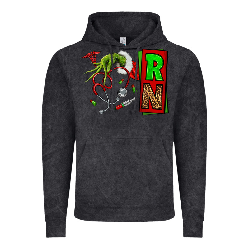Christmas Character  Nurse Vintage Hoodie by NancyCooperArtShop | Teevron