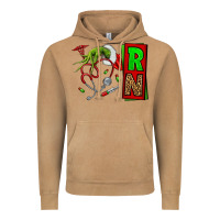 Vintage Camel Christmas Character  Nurse Vintage Hoodie - NancyCooperArtShop