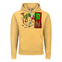 Vintage Mustard Christmas Character  Nurse Vintage Hoodie - NancyCooperArtShop