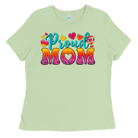 Matcha Proud Mom Lesbian Ladies Tee - BundleAndBundleShop