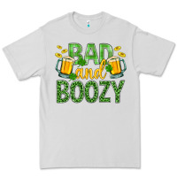 Dove Grey Bad And Boozy St. Patricks Premium Tee - BundleAndBundleShop