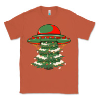 Copper Ufo Christmas Pine Tree Classic Tee - Bettercallsaul