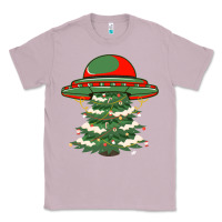 Lilac Ufo Christmas Pine Tree Classic Tee - Bettercallsaul