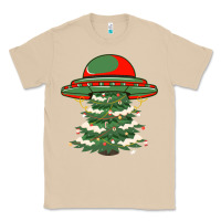 Mushroom Ufo Christmas Pine Tree Classic Tee - Bettercallsaul