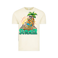 Vintage Arctic Hello summer skeleton Vintage Tee - NancyCooperArtShop