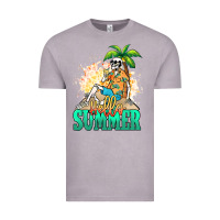 Vintage Zinc Hello summer skeleton Vintage Tee - NancyCooperArtShop