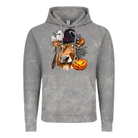 Cloud Rock Boo Heifer Cow Halloween Vintage Hoodie - texasbilliewilder