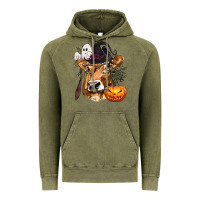 Vintage Olive Boo Heifer Cow Halloween Vintage Hoodie - texasbilliewilder