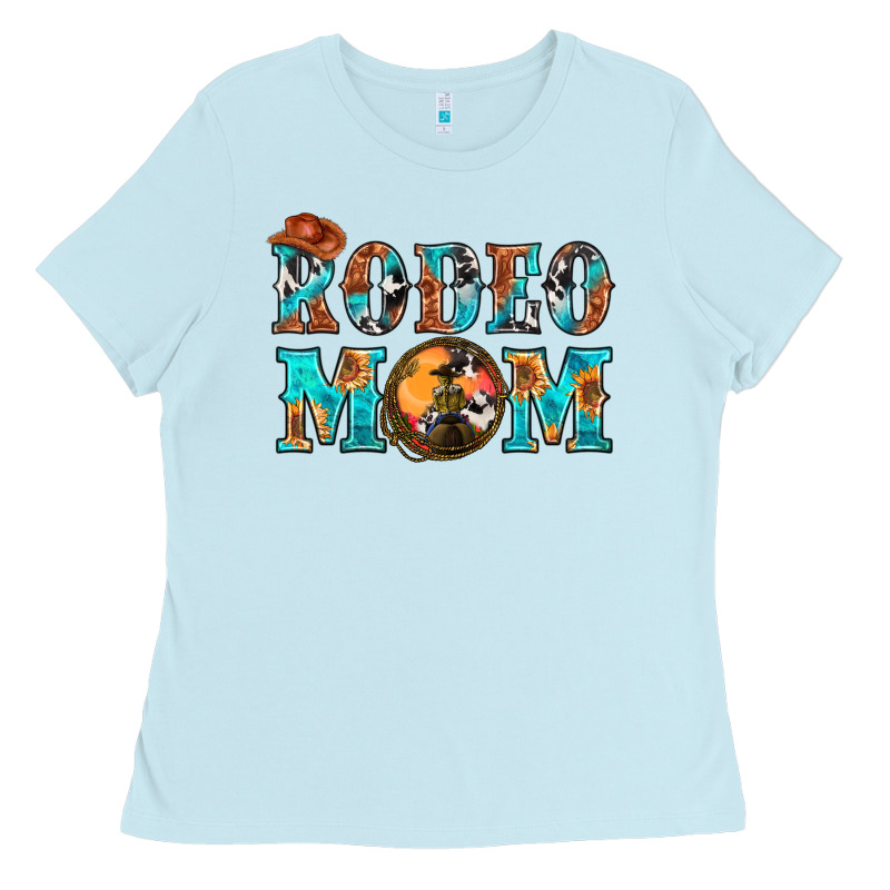 Western Rodeo Mom Ladies Tee by BundleAndBundleShop | Teevron