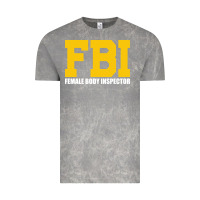 Cloud Rock FBI, Female Body Inspector Funny Vintage Tee - DesigneFamous