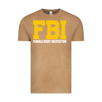 Vintage Camel FBI, Female Body Inspector Funny Vintage Tee - DesigneFamous