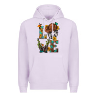Lilac Western Love with Gun Premium Hoodie - BundleAndBundleShop