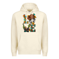 Sandshell Western Love with Gun Premium Hoodie - BundleAndBundleShop