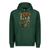 Sports Green Western Love with Gun Premium Hoodie - BundleAndBundleShop