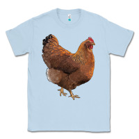 Dusty Blue new hampshire red chicken Classic Tee - LillyAllenDesigns