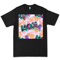 Black Breast Cancer Awareness Mom With Leopard Patterns Premium Tee - BundleAndBundleShop