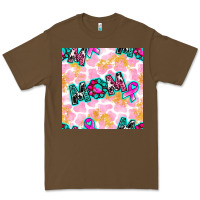 Cacao Breast Cancer Awareness Mom With Leopard Patterns Premium Tee - BundleAndBundleShop