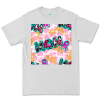 Dove Grey Breast Cancer Awareness Mom With Leopard Patterns Premium Tee - BundleAndBundleShop