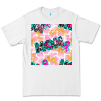 White Breast Cancer Awareness Mom With Leopard Patterns Premium Tee - BundleAndBundleShop