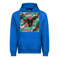 Cobalt western suffolk ewe Urban Hoodie - BarkalooDesign