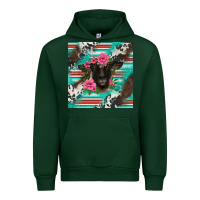 Forest Green western suffolk ewe Urban Hoodie - BarkalooDesign