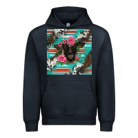 Navy western suffolk ewe Urban Hoodie - BarkalooDesign