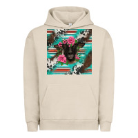 Pigment French Oak western suffolk ewe Urban Hoodie - BarkalooDesign