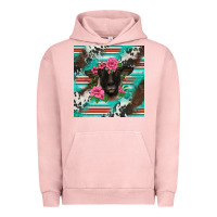 Pigment Salmon western suffolk ewe Urban Hoodie - BarkalooDesign